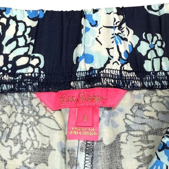 Lilly Pulitzer Women's Bal Harbour Palazzo in Low Tide Navy Size S - Picture 10 of 11